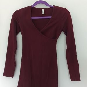 American Apparel Wrap Dress